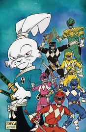 MIGHTY MORPHIN POWER RANGERS/USAGI YOJIMBO (2024) #1 STAN SAKAI VIRGIN FOIL VARIANT CVR E