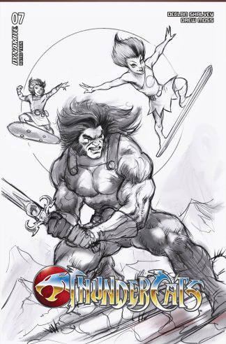 THUNDERCATS (2024) #7 LUCIO PARRILLO LINE ART VARIANT CVR N 1 IN 20