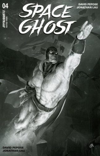 SPACE GHOST (2024) #4 BJÖRN BARENDS B&W VARIANT CVR O 1 IN 5