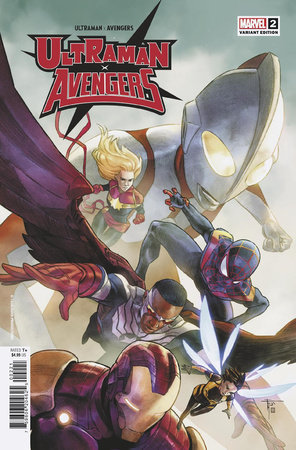 ULTRAMAN X AVENGERS (2024) #2 FRANCESCO MOBILI VARIANT