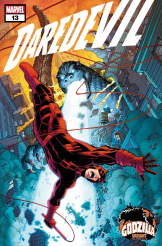 DAREDEVIL (2023) #13 NICK BRADSHAW GODZILLA VARIANT
