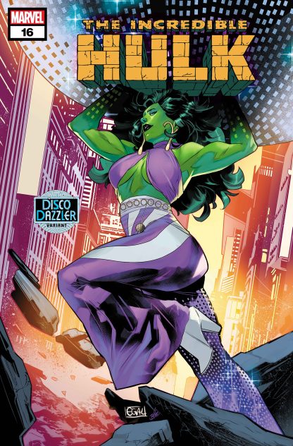 INCREDIBLE HULK (2023) #16 EDWIN GALMON DISCO DAZZLER VARIANT