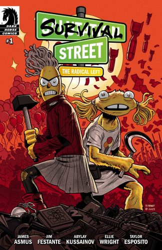 SURVIVAL STREET: RADICAL LEFT (2024) #1 ABYLAY KUSSAINOV VARIANT CVR B