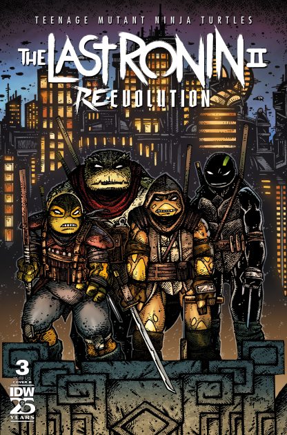 TEENAGE MUTANT NINJA TURTLES: THE LAST RONIN II RE-EVOLUTION (2024) #3 KEVIN EASTMAN VARIANT CVR B