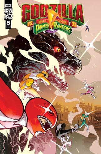 GODZILLA VS. MIGHTY MORPHIN POWER RANGERS (2024) #5 BALDEMAR RIVAS REGULAR