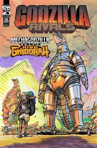 GODZILLA RIVALS: MECHAGODZILLA VS. KING GHIDORAH (2024) #1 CASEY MALONEY REGULAR