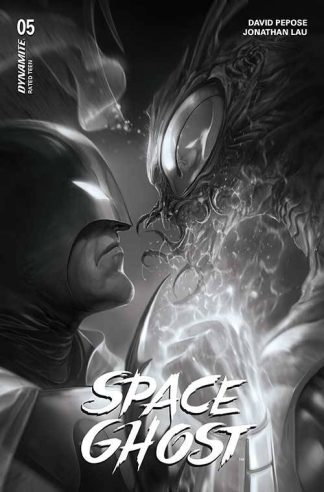 SPACE GHOST (2024) #5 FRANCESCO MATTINA B&W VARIANT CVR P 1 IN 7