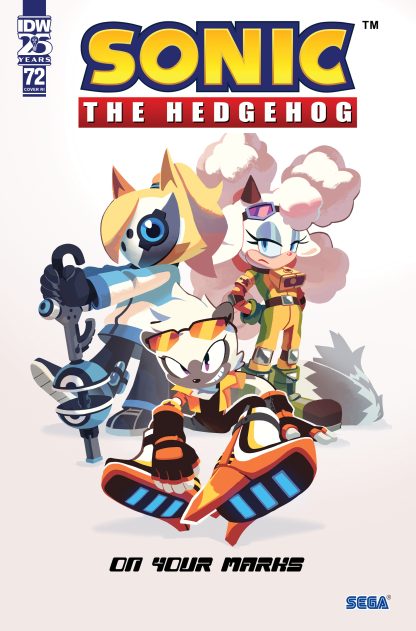 SONIC THE HEDGEHOG (2018) #72 NATHALIE FOURDRAINE VARIANT CVR RI 1 IN 10