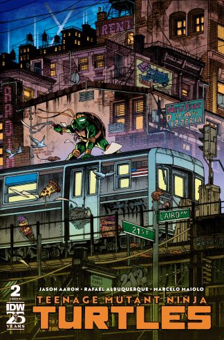 TEENAGE MUTANT NINJA TURTLES (2024) #2 DANNY EARLS VARIANT CVR RI 1 IN 25