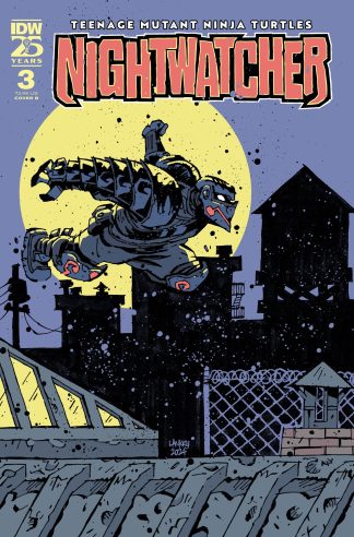 TEENAGE MUTANT NINJA TURTLES: NIGHTWATCHER (2024) #3 JON LANKRY VARIANT CVR B