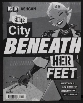 YOU WON'T FEEL A THING/THE CITY BENEATH HER FEET FLIPBOOK (2024) #NN JOCK NYCC EXCLUSIVE FLIPBOOK ASHCAN