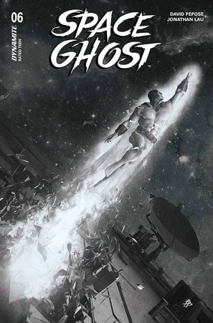 SPACE GHOST (2024) #6 BJÖRN BARENDS B&W VARIANT CVR O 1 IN  5