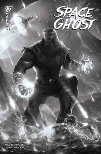 SPACE GHOST (2024) #6 FRANCESCO MATTINA B&W VARIANT CVR P 1 IN 7