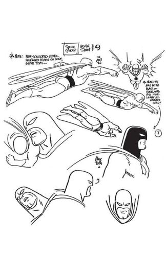 SPACE GHOST (2024) #6 ALEX TOTH VARIANT CVR Q 1 IN 7