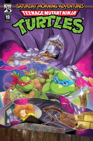 TEENAGE MUTANT NINJA TURTLES: SATURDAY MORNING ADVENTURES CONTINUED (2023) #19 MILES ARQ VARIANT CVR B