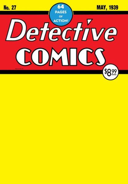 DETECTIVE COMICS (1937) #27 BATMAN DAY 2024 FACSIMILE BLANK VARIANT