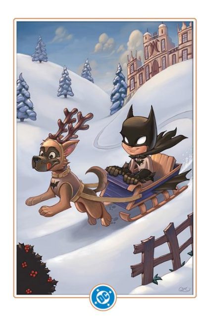 BATMAN (2016) #155 CHRISSIE ZULLO  WINTER WONDERLAND VARIANT