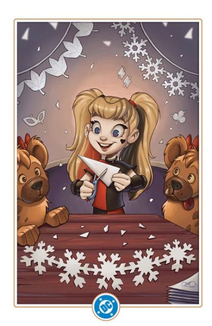 HARLEY QUINN (2021) #46 CHRISSIE ZULLO WINTER WONDERLAND VARIANT