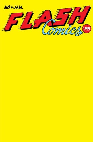 FLASH (1939) #1 FACSIMILE 2024 BLANK VARIANT