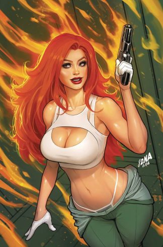 HEAT SEEKER COMBUSTION: A GUN HONEY SERIES (2024) #1 DAVID NAKAYAMA VIRGIN VARIANT CVR K 1 IN 10