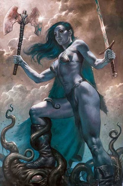 RED SONJA (2023) #15 LUCIO PARRILLO ULTRAVIOLET VIRGIN VARIANT CVR N 1 IN 10