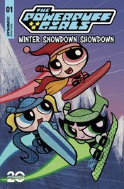 POWERPUFF GIRLS: WINTER SNOWDOWN SHOWDOWN (2024) #1 CAT STAGGS VARIANT CVR B