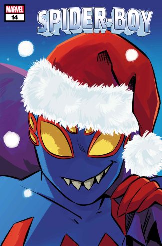 SPIDER-BOY (2023) #14 NATACHA BUSTOS WINTER HOLIDAY VARIANT