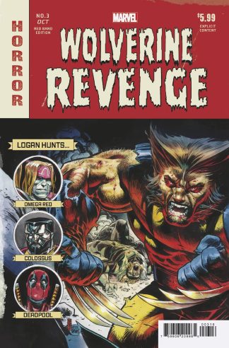 WOLVERINE: REVENGE RED BAND (2024) #3 NIC KLEIN VARIANT 1 IN 25