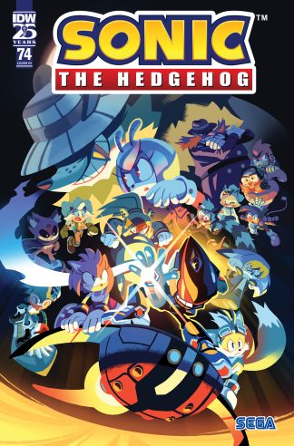 SONIC THE HEDGEHOG (2018) #74 NATHALIE FOURDRAINE VARIANT CVR RI 1 IN 10