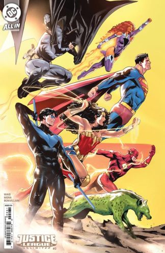 JUSTICE LEAGUE UNLIMITED (2024) #2 LUCAS MEYER VARIANT 1 IN 50