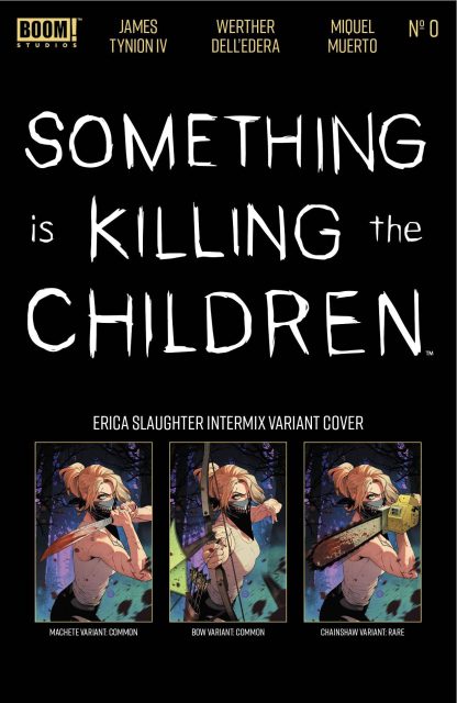 SOMETHING IS KILLING THE CHILDREN (2019) #0 DAN MORA INTERMIX POLYBAG VARIANT CVR C