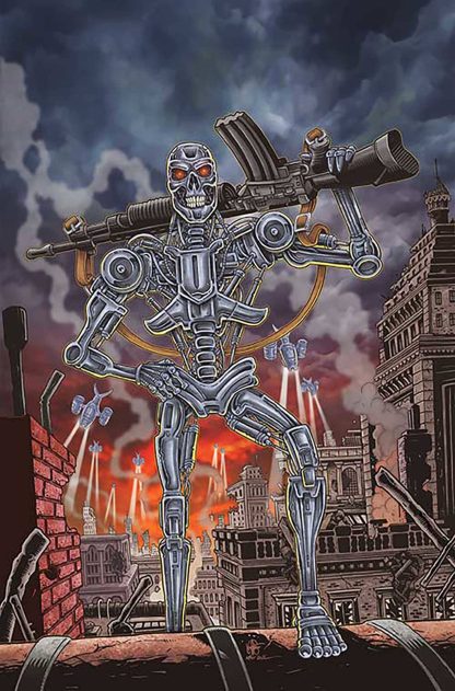 TERMINATOR (2024) #3 KEN HAESER FOIL VIRGIN VARIANT CVR T 1 IN 10