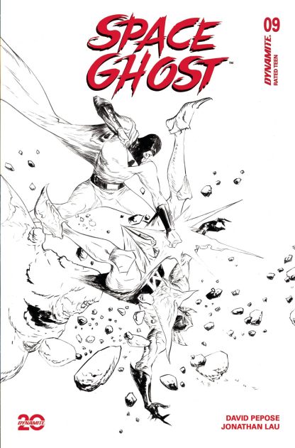 SPACE GHOST (2024) #9 JAE LEE LINE ART VARIANT CVR H 1 IN 15