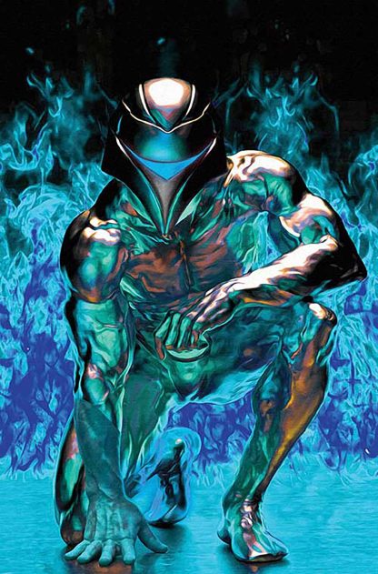 SILVERHAWKS (2025) #1 MARK SPEARS BLUE VIRGIN VARIANT CVR ZW 1 IN 15