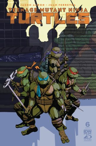 TEENAGE MUTANT NINJA TURTLES (2024) #6 CARSON THORN VARIANT CVR RI 1 IN 10