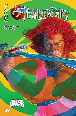 THUNDERCATS (2024) #13 MARK SPEARS GREEN BACKGROUND VARIANT CVR Z 1 IN 7