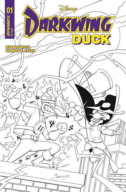 DARKWING DUCK (2025) #1 MARK BAGLEY SKETCH VARIANT CVR Y 1 IN 7