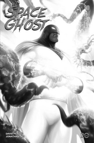 SPACE GHOST (2024) #10 FRANCESCO MATTINA B&W VARIANT CVR O 1 IN 7