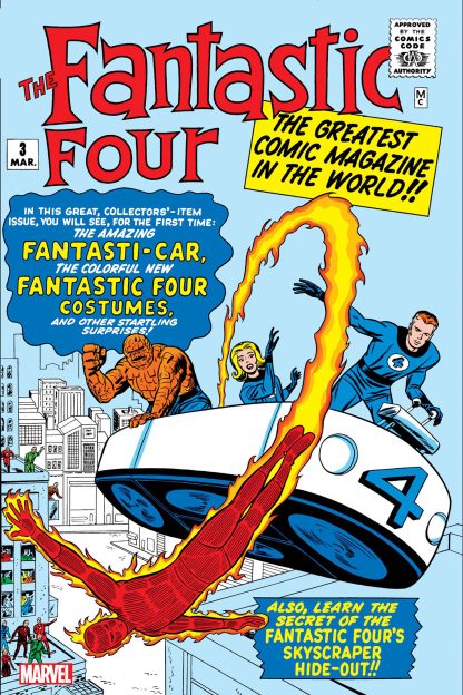 FANTASTIC FOUR (1961) #3 FACSIMILE 2025 FOIL VARIANT