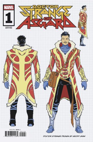 DOCTOR STRANGE OF ASGARD (2025) #1 GEOFF SHAW DESIGN VARIANT 1 IN 10