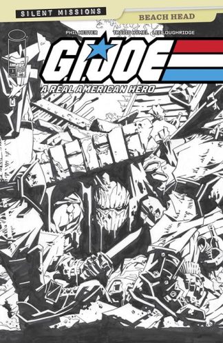 G.I. JOE: A REAL AMERICAN HERO: BEACH HEAD (2025) #1 PHIL HESTER B&W VARIANT CVR C 1 IN 10
