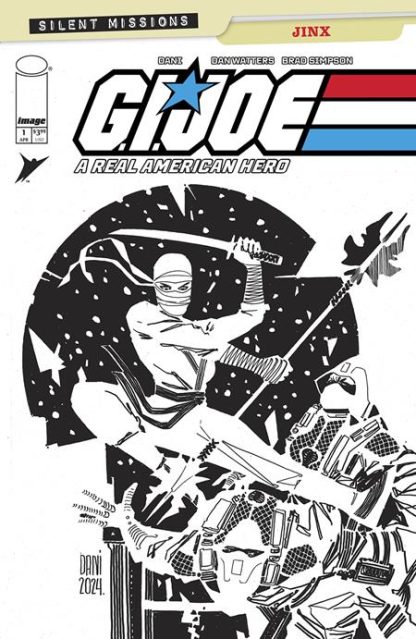 G.I. JOE: A REAL AMERICAN HERO: JINX (2025) #1 DANI B&W VARIANT CVR C 1 IN 10