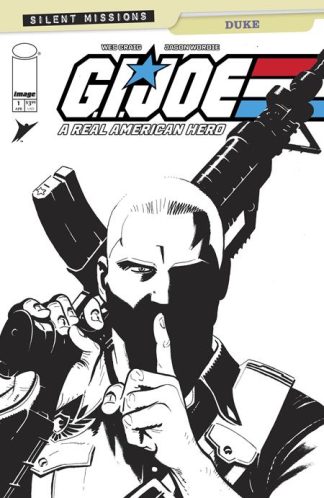 G.I. JOE: A REAL AMERICAN HERO: DUKE (2025) #1 WES CRAIG B&W VARIANT CVR C 1 IN 10