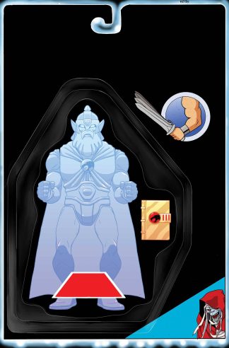 THUNDERCATS (2024) #15 DREW MOSS ACTION FIGURE VIRGIN VARIANT CVR M 1 IN 10