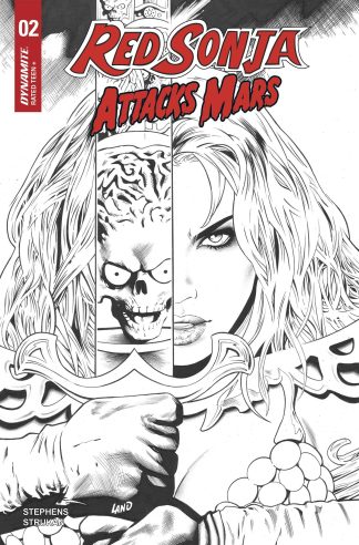 RED SONJA ATTACKS MARS (2025) #2 GREG LAND VARIANT CVR J 1 IN 7