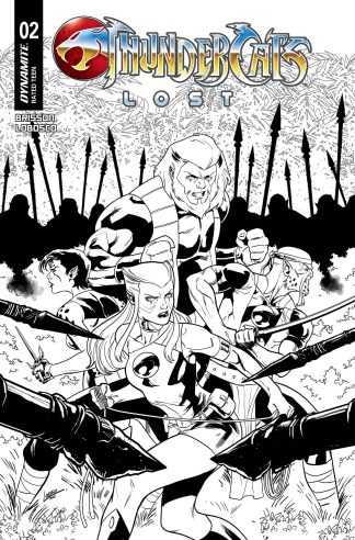 THUNDERCATS: LOST (2025) #2 RAPHA LOBOSCO LINE ART VARIANT CVR S 1 IN 7