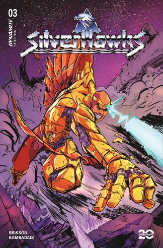 SILVERHAWKS (2025) #3 DAVID COUSENS BATTLE DAMAGE VARIANT CVR L 1 IN 10