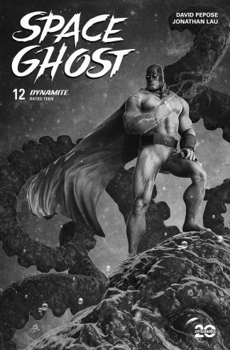 SPACE GHOST (2024) #12 BJÖRN BARENDS B&W VARIANT CVR M 1 IN 5