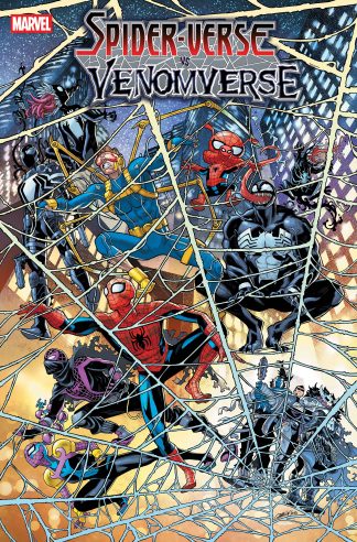 SPIDER-VERSE VS. VENOMVERSE (2025) #1 JAVIER GARRÓN FOIL VARIANT